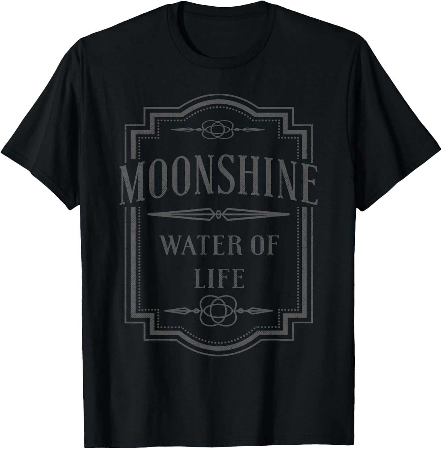 Moonshine Water Of Life Gift moonshine T-Shirt - T-Shirt | Black