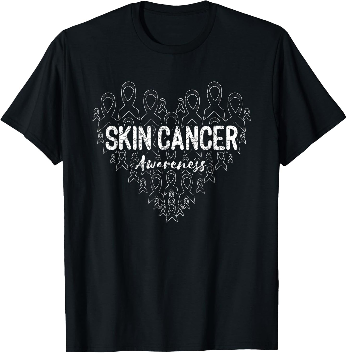 Skin Cancer Awareness T-Shirt - T-Shirt | Black