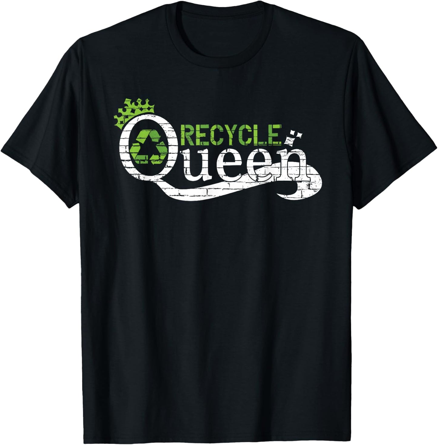 Recycle Queen T-Shirt - T-Shirt | Black
