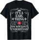 Earl Name Its A Earl Thing You Wouldn't Understand T-Shirt - T-Shirt | Black