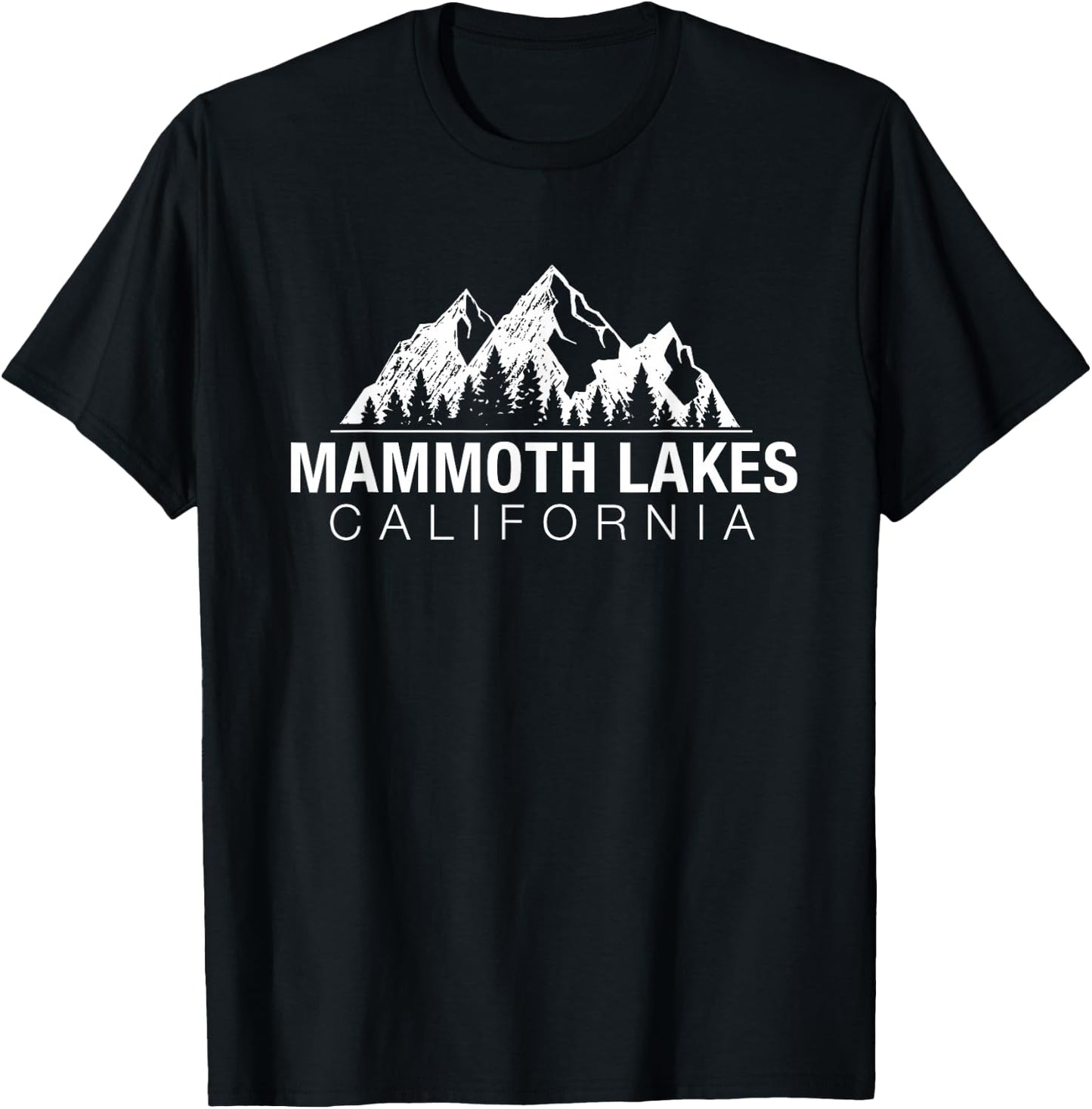 California Gift - Mammoth Lakes T-Shirt - T-Shirt | Black