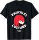 Sonic The Hedgehog Halloween Retro Knuckles Costume T-Shirt - T-Shirt | Black