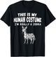 Cute This Is My Human Costume I'm Really A Zebra T-Shirt - T-Shirt | Black