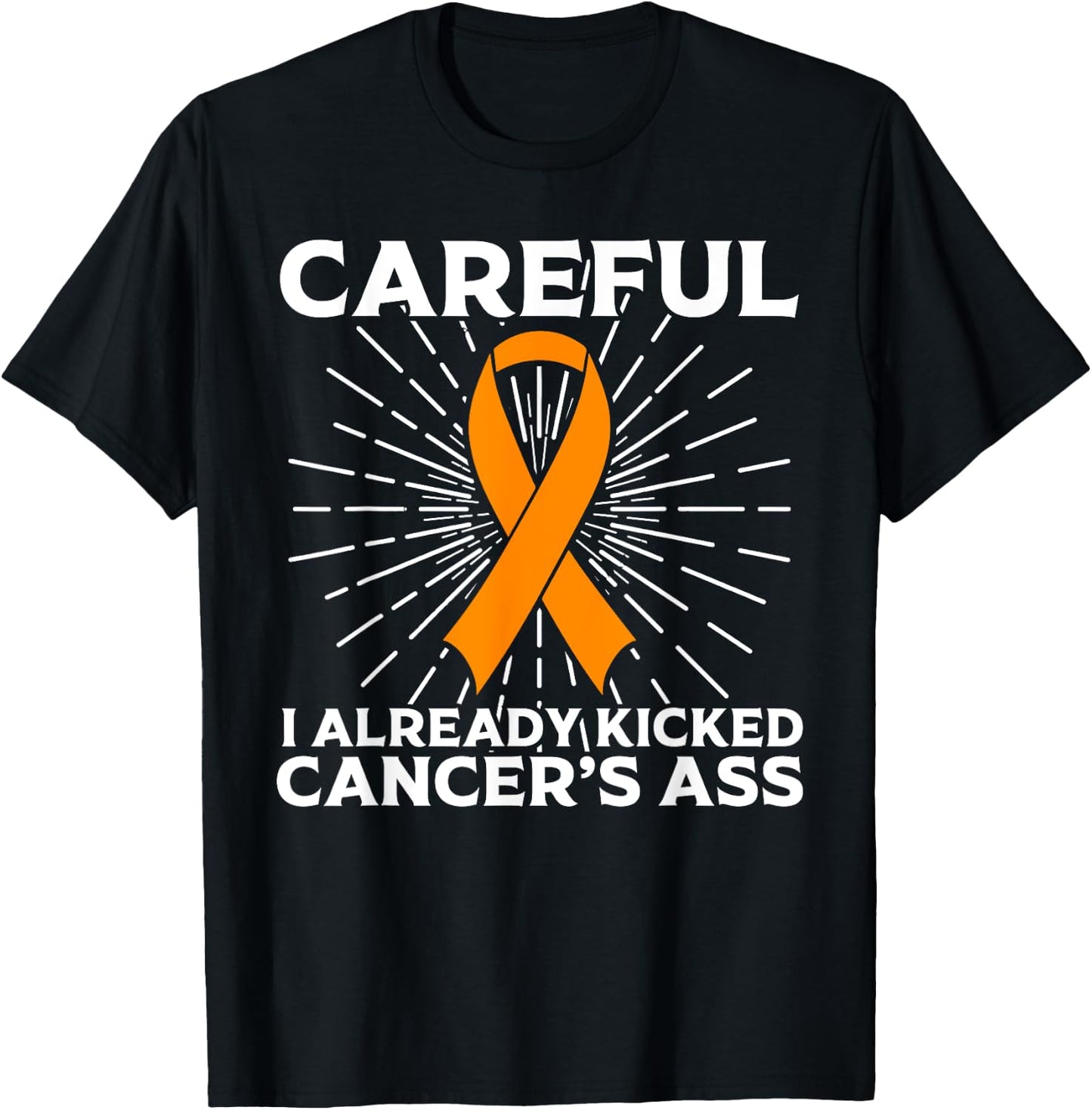 Funny Leukemia Cancer Awareness Gift Women Survivors T-Shirt - T-Shirt | Black