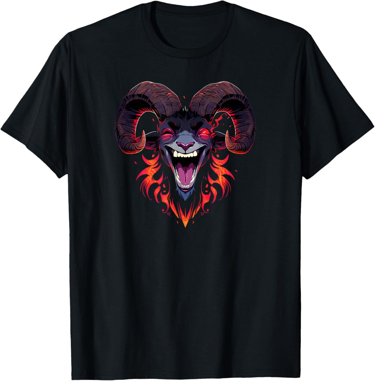 Laughing Goat Vegan Gift T-Shirt - T-Shirt | Black