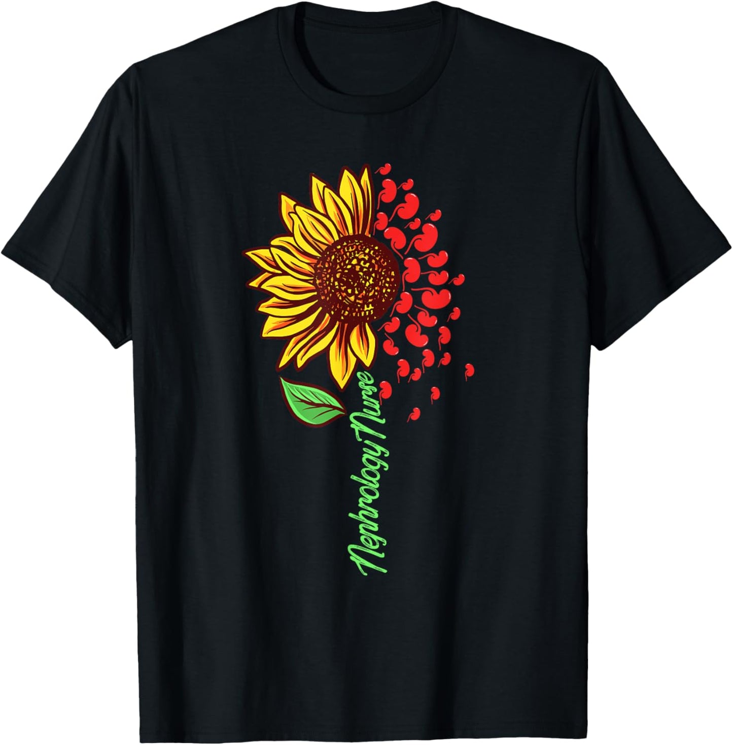 Nephrology Nurse Heart Tools Dialysis Nursing RN T-Shirt - T-Shirt | Black