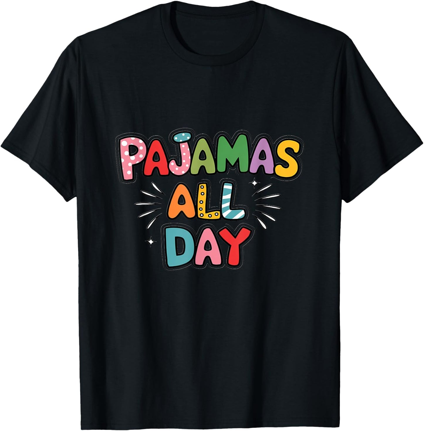 This Is My Pajama PJ Top Teen Boys Girls Bedtime Kids T-Shirt - T-Shirt | Black