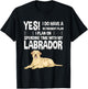 Lovly Labrador Retriever Clothes Women Men Kids Retirement Plan Labrador Yellow Lab Gift Labrador T-Shirt - T-Shirt | Black