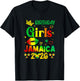 Funny Birthday Girl Jamaica 2026 Birthday Trip Vacation T-Shirt - T-Shirt | Black