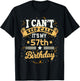 57 Year Old shirt I Can't Keep Calm It's My 57th Birthday T-Shirt - T-Shirt | Black