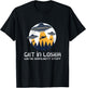 Funny Get In Loser We're Doing Butt Stuff Alien Meme T-Shirt - T-Shirt | Black