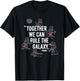 Star Wars Darth Vader Together We Can Rule The Galaxy Multi T-Shirt - T-Shirt | Black