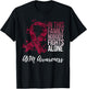 Family Support Arteriovenous Malformation AVM Awareness T-Shirt - T-Shirt | Black