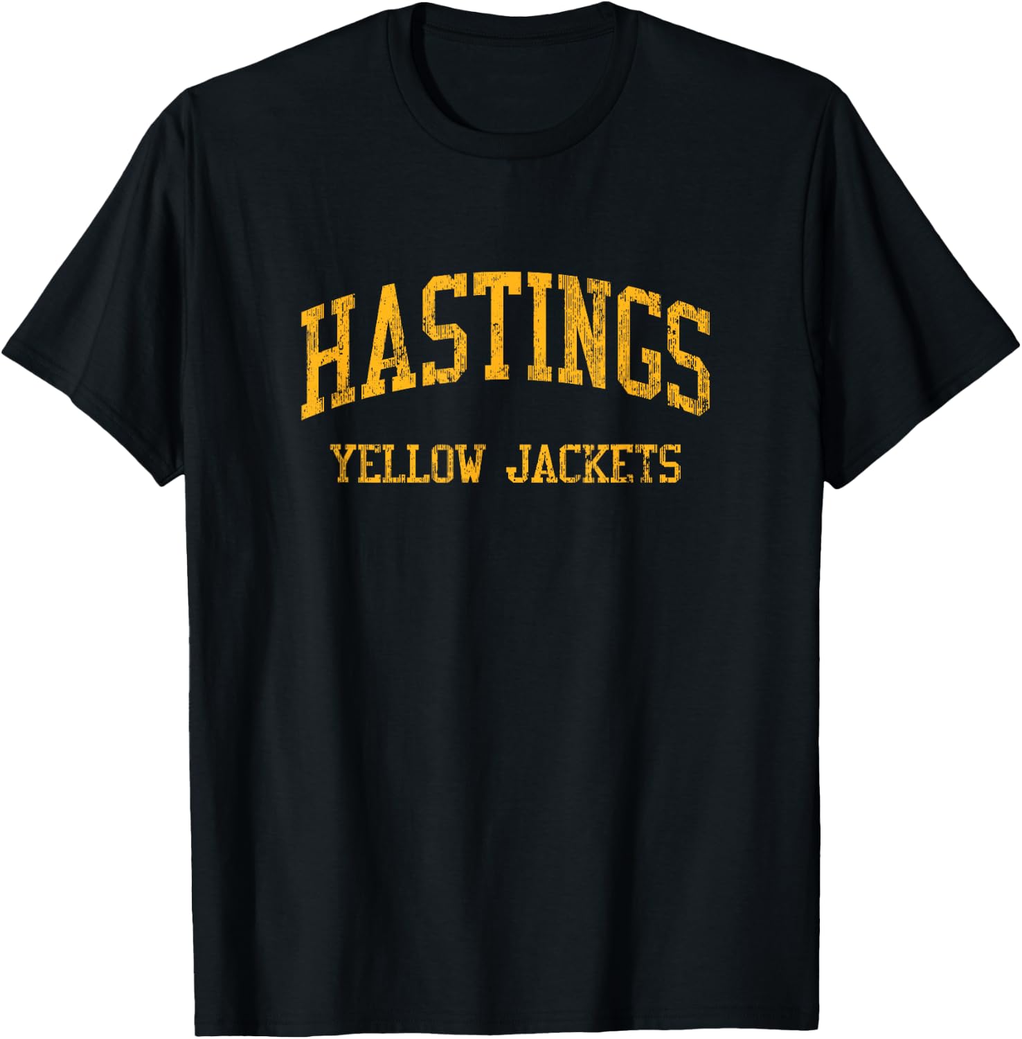 Hastings High School HS Hastings On Hudson NY Vintage Sports T-Shirt - T-Shirt | Black