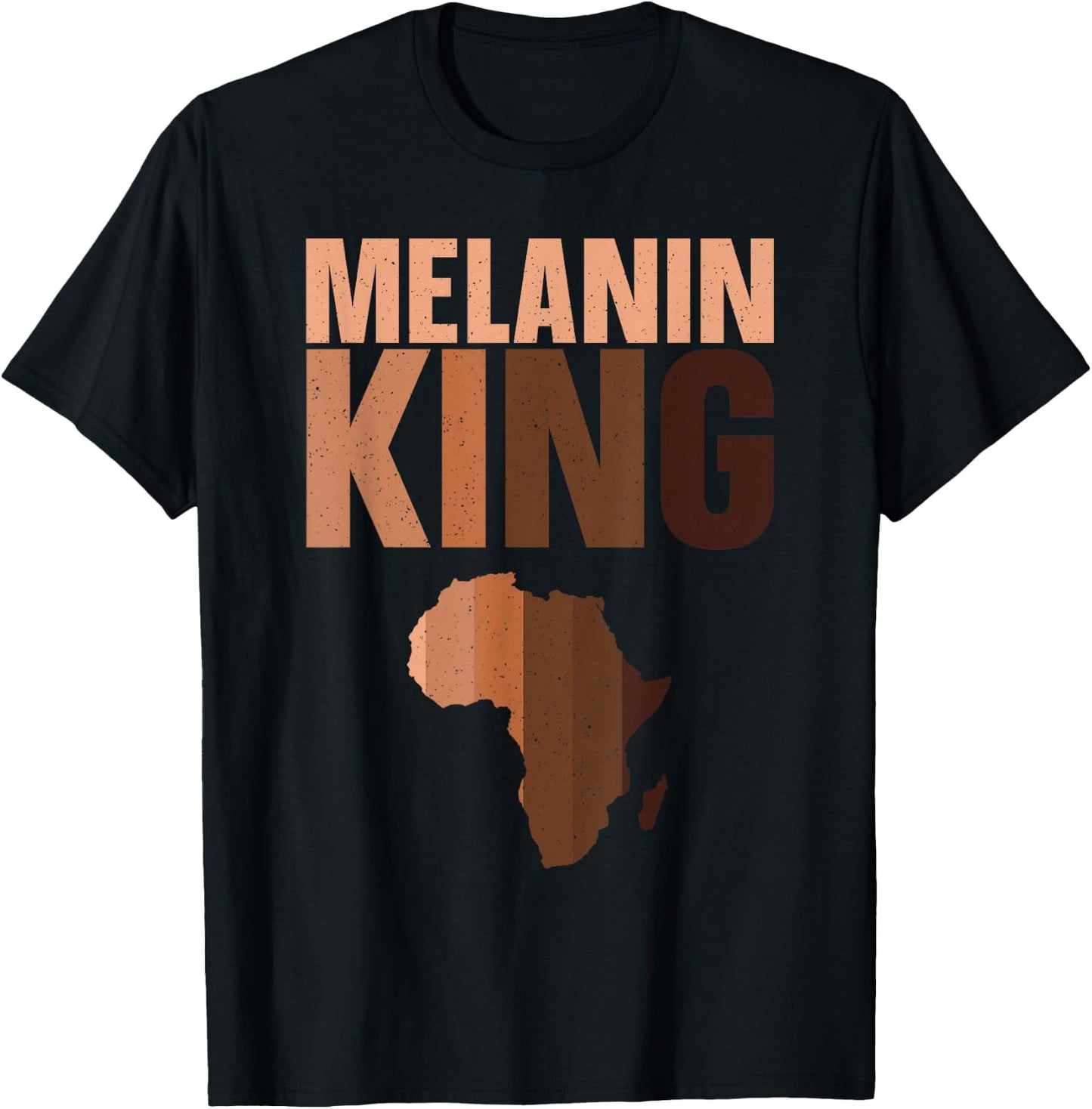African King Design Boys African Print Melanin King T-Shirt - T-Shirt | Black