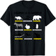 Animals Of The World Animals Funny Memes Gift T-Shirt - T-Shirt | Black