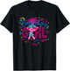 Trolls Cute Sassy Poppy Birthday Girl Big Chest Logo T-Shirt - T-Shirt | Black
