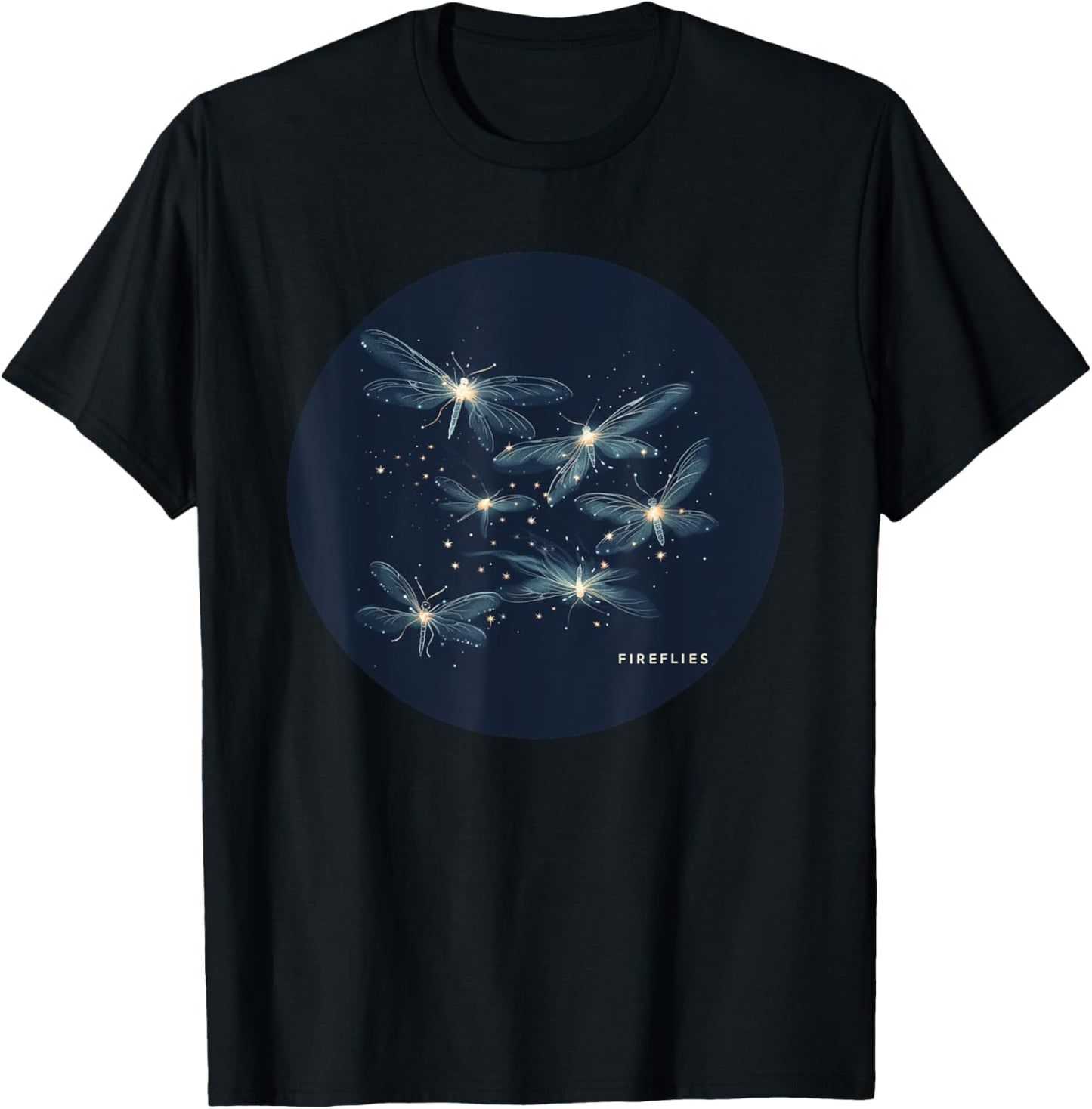 Nice Fireflies by Night Costume for Boys and Girls T-Shirt - T-Shirt | Black