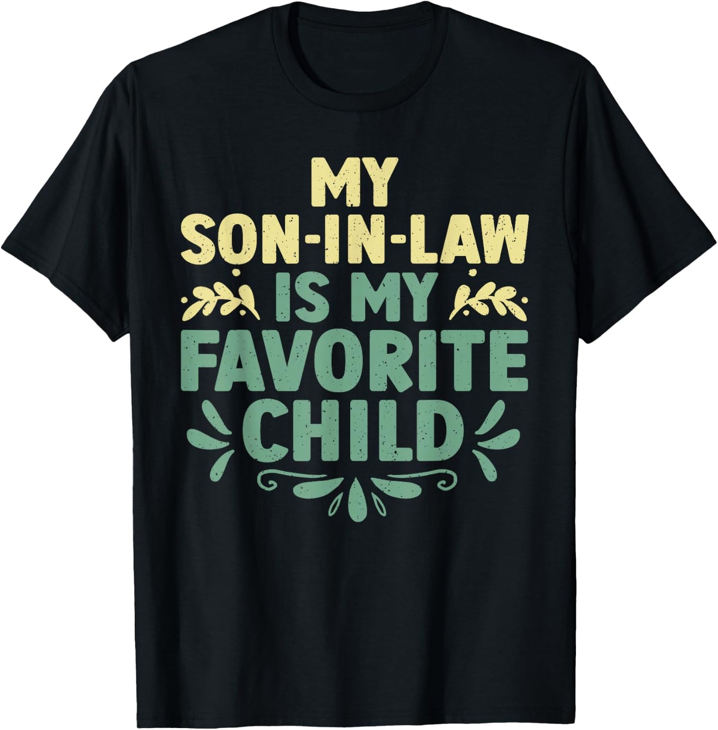 Mother In Law From Son In Law For Mom Women Mother In Law T-Shirt - T-Shirt | Black