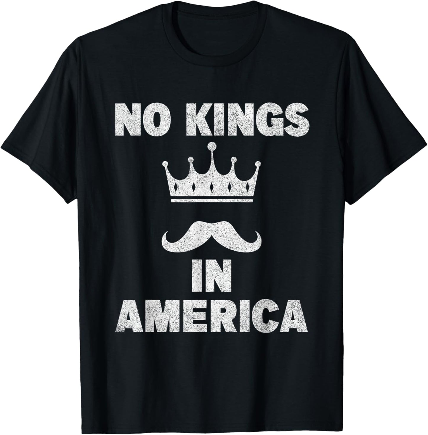 No Kings in America Supreme Court Protest T-Shirt - T-Shirt | Black