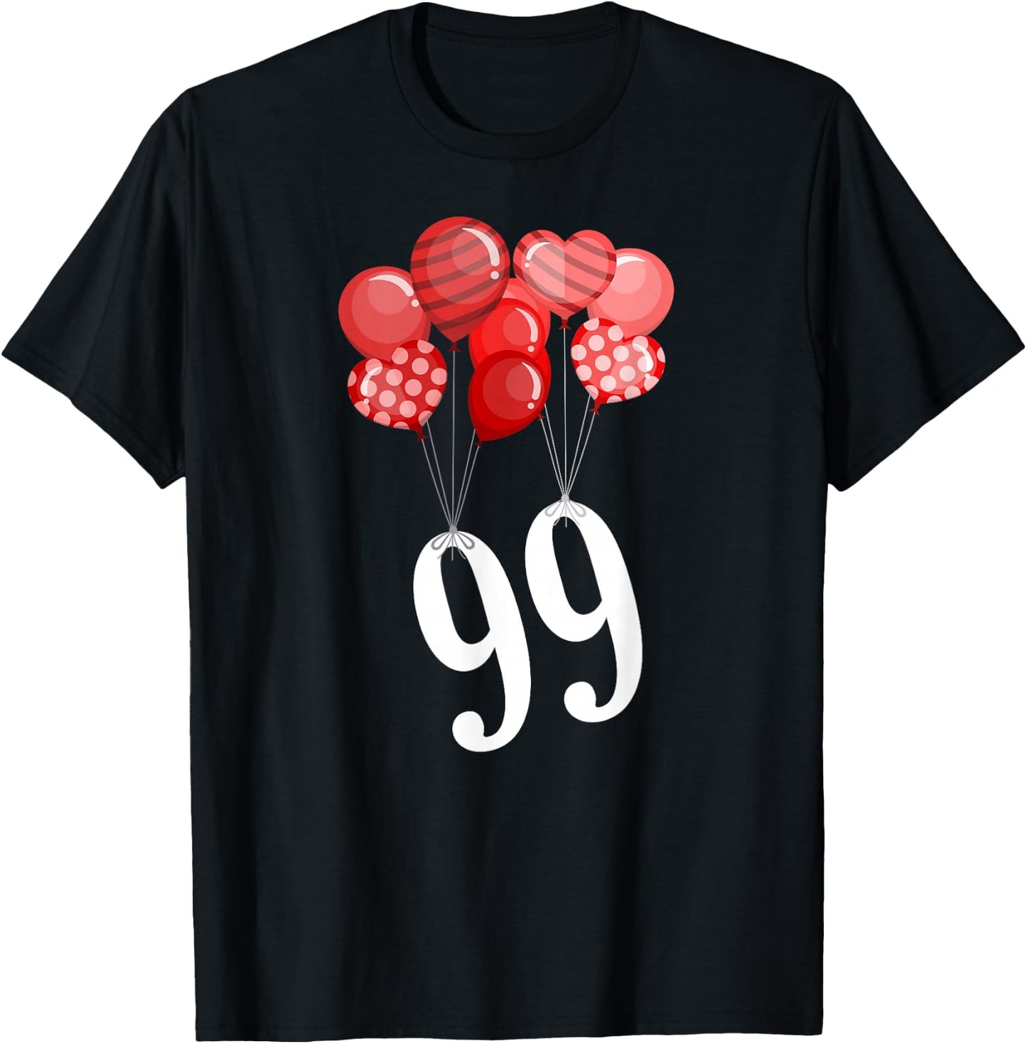 99 Balloons T-Shirt - T-Shirt | Black