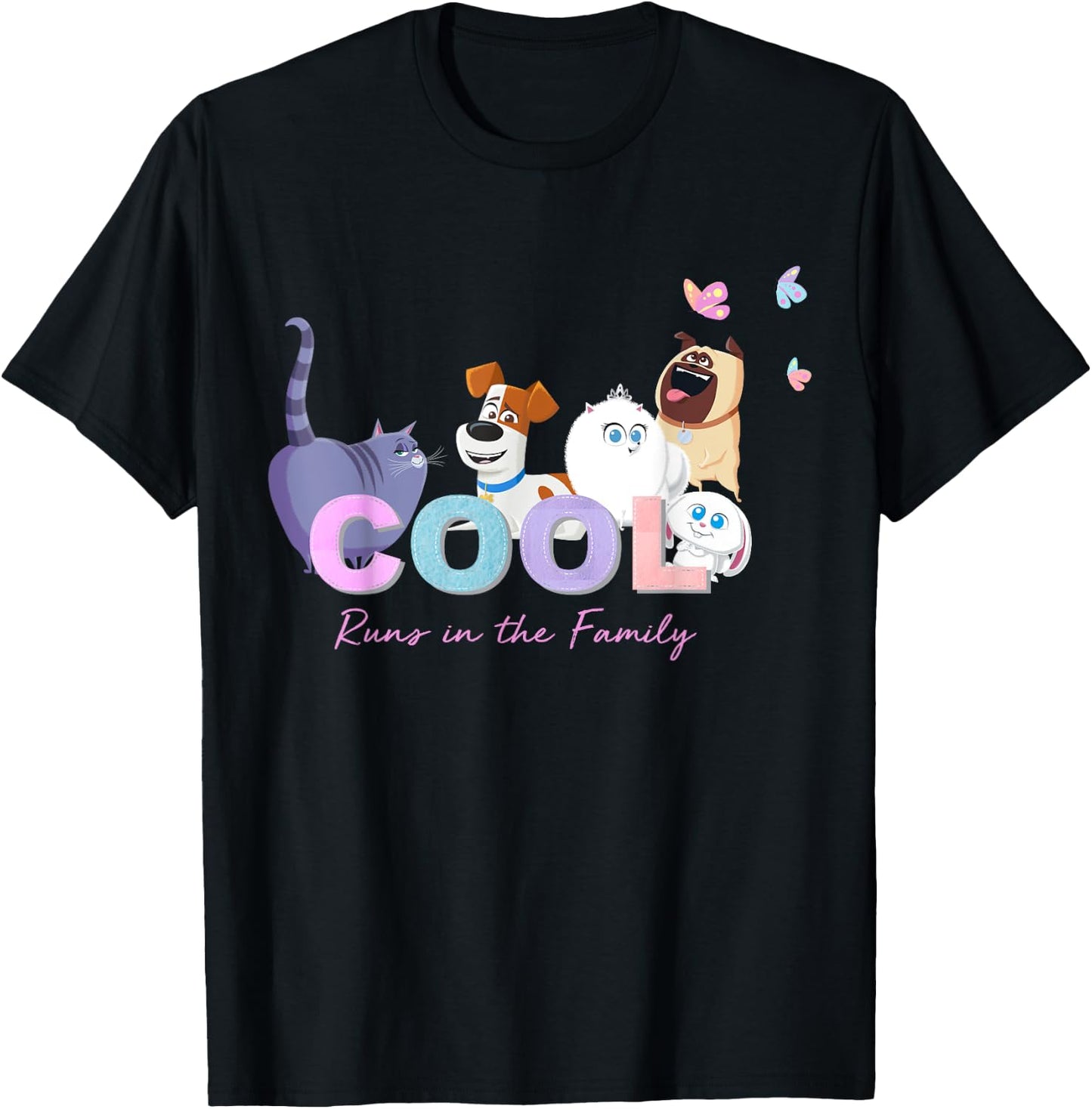 Pets 2 Cool T-Shirt - T-Shirt | Black