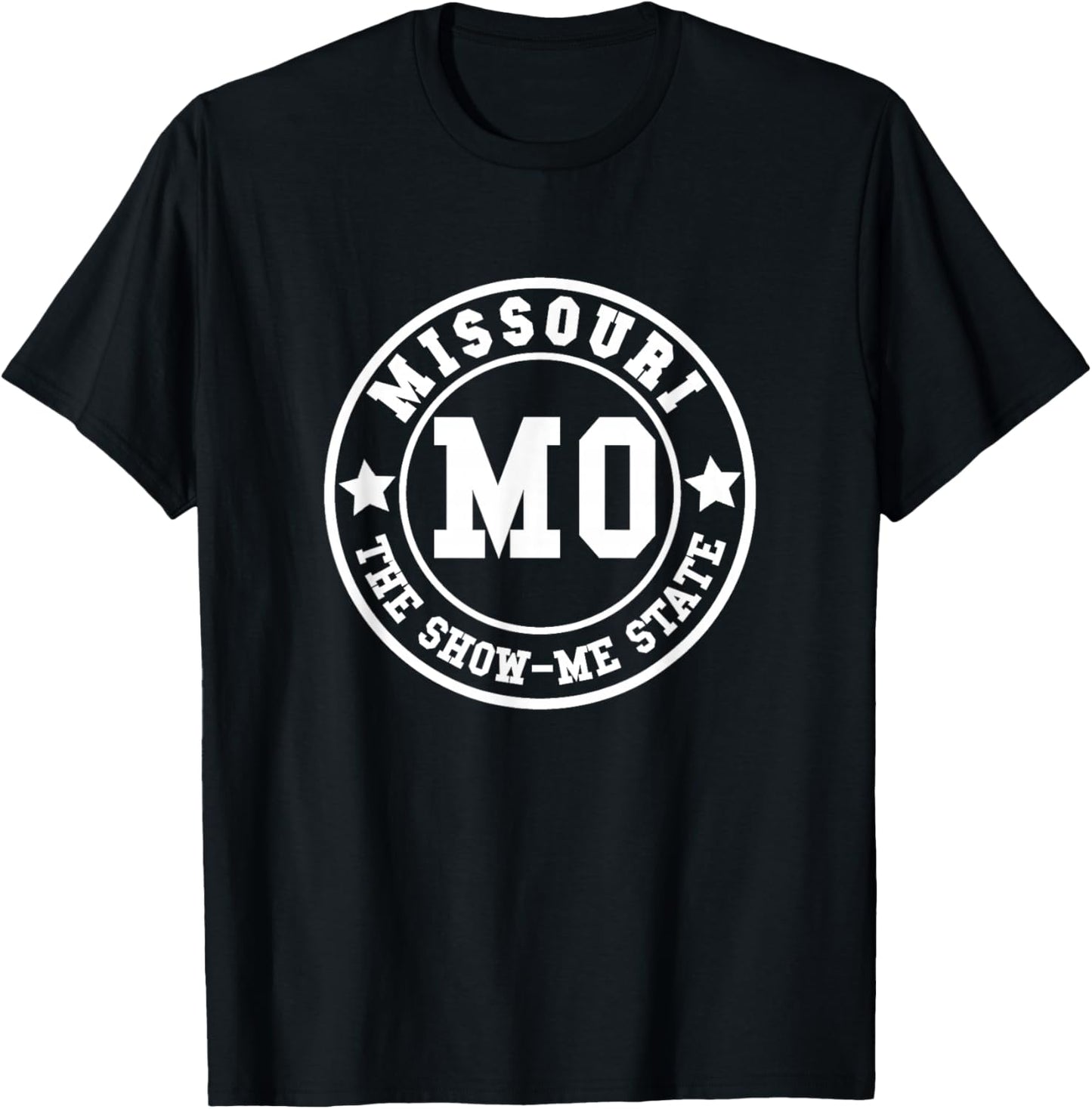 Missouri - Athletic Throwback Design - Classic T-Shirt - T-Shirt | Black