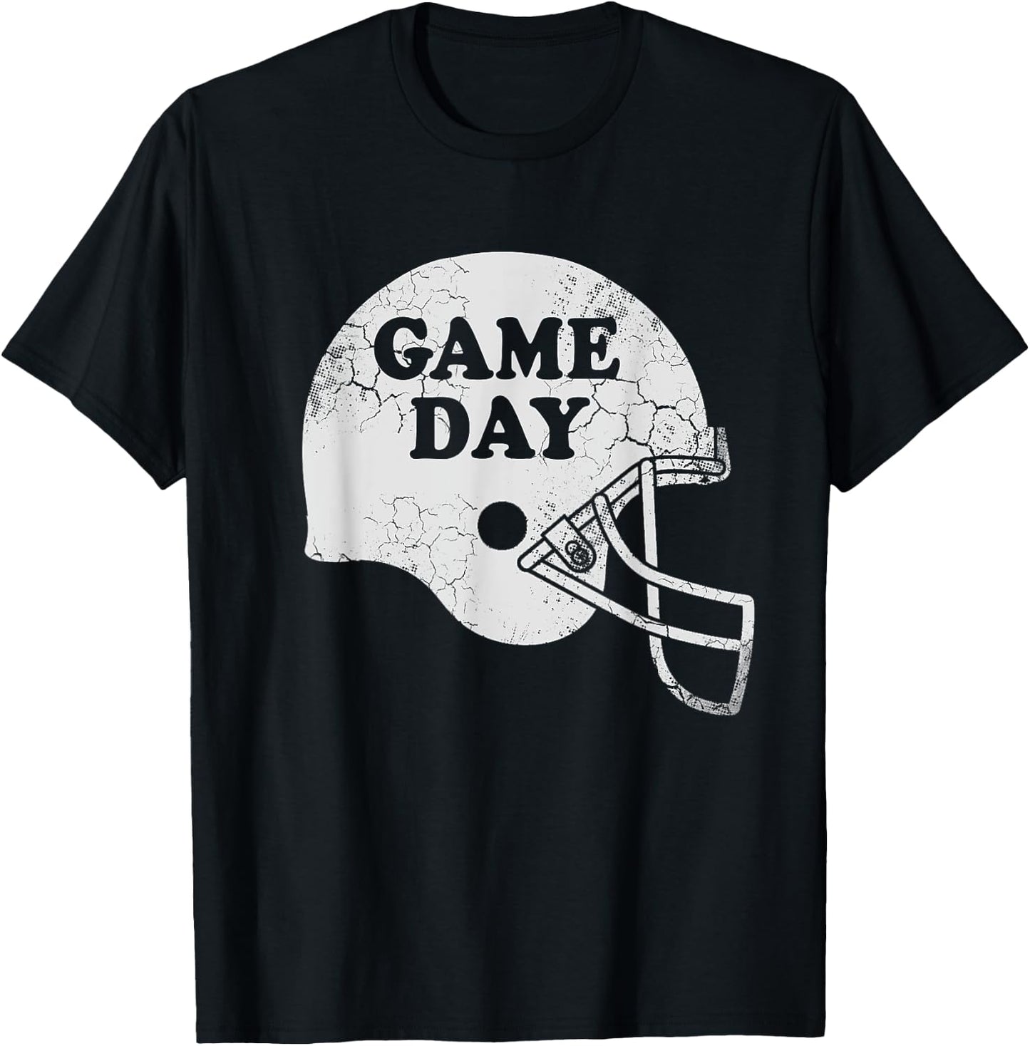 Football Game Day Men Women Kids Boys Girls T-Shirt - T-Shirt | Black