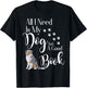 Australian Shepherd Gifts Dog Book Reading Love Mini Aussie Men Women Kids T-Shirt - T-Shirt | Black