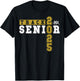 Track Senior Night Track Senior 2025 Graduation 14 T-Shirt - T-Shirt | Black