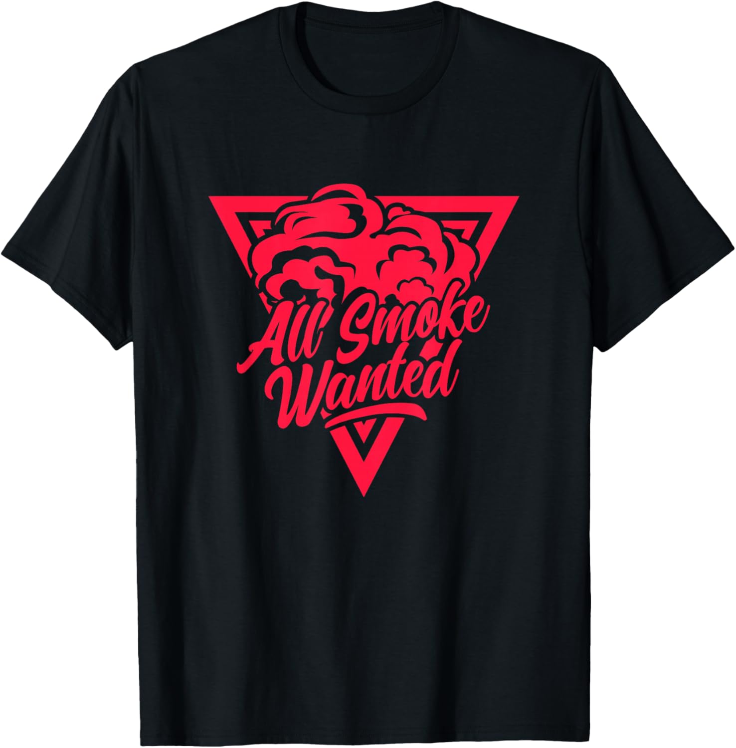Concrete And Luxury All Smoke Wanted Infrared T-Shirt - T-Shirt | Black