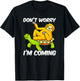 Sloth Riding Turtle Tortoise Men Sloth Lovers T-Shirt - T-Shirt | Black