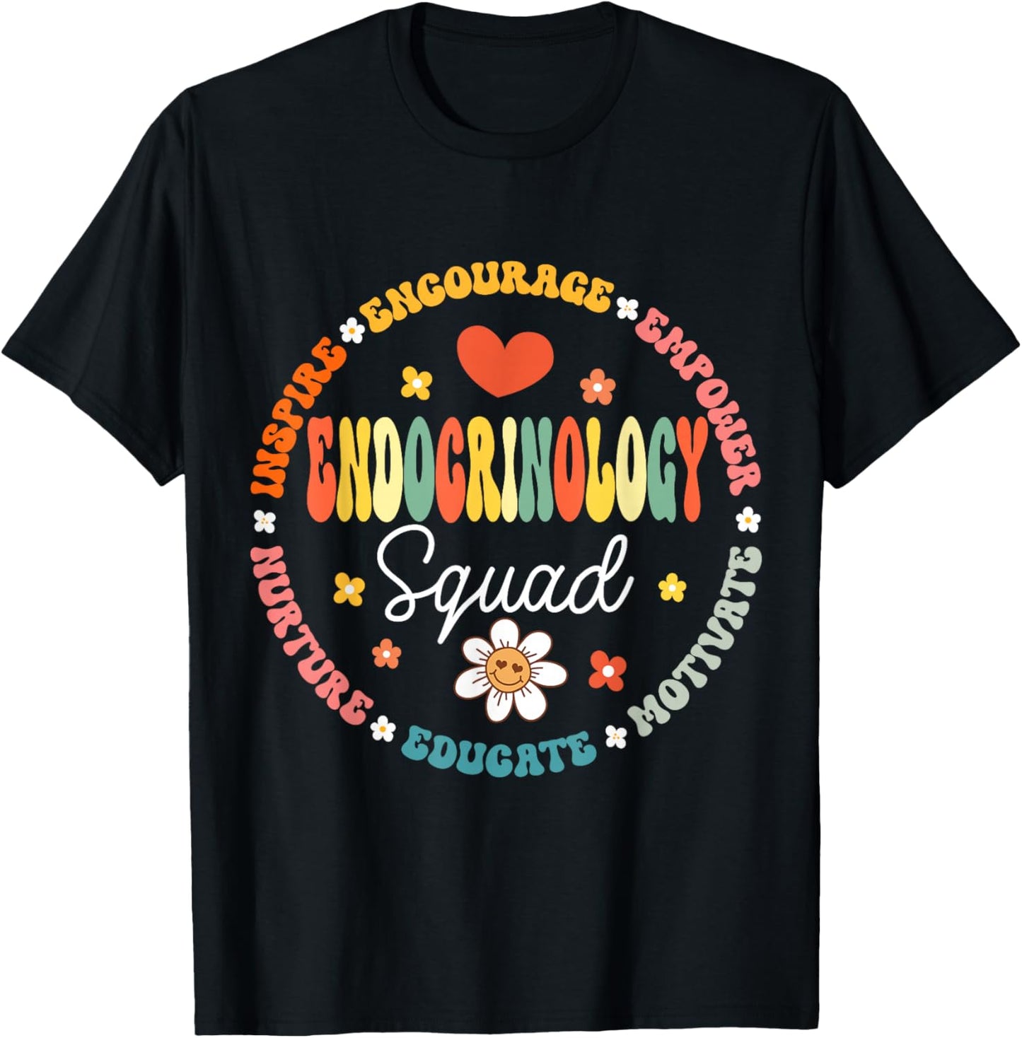 Endocrinology Squad Nurse Future Endocrinologist Doctor T-Shirt - T-Shirt | Black