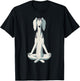 Funny Yoga Dog Saluki Women Girls Kids T-Shirt - T-Shirt | Black