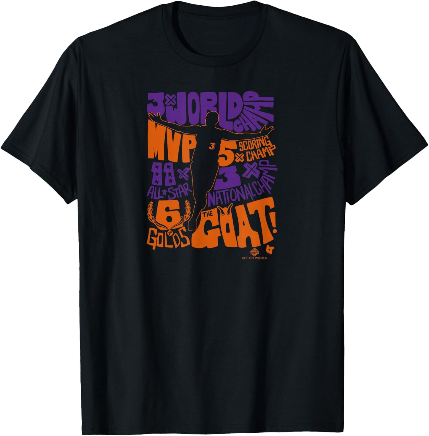 Diana Taurasi - GOAT Things - Phoenix Basketball T-Shirt - T-Shirt | Black