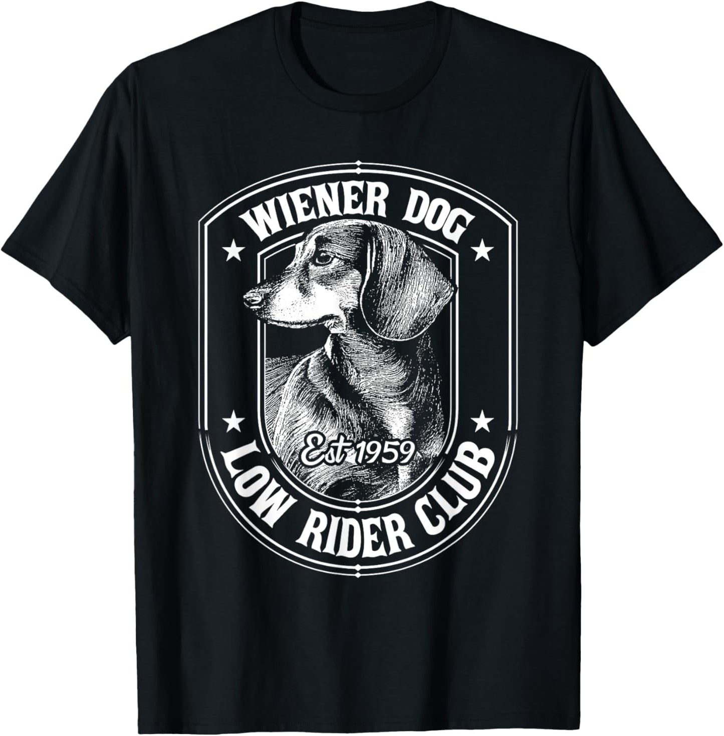 Wiener Dog - Dachshund Owner Animal Lover Pet Breeder Puppy T-Shirt - T-Shirt | Black