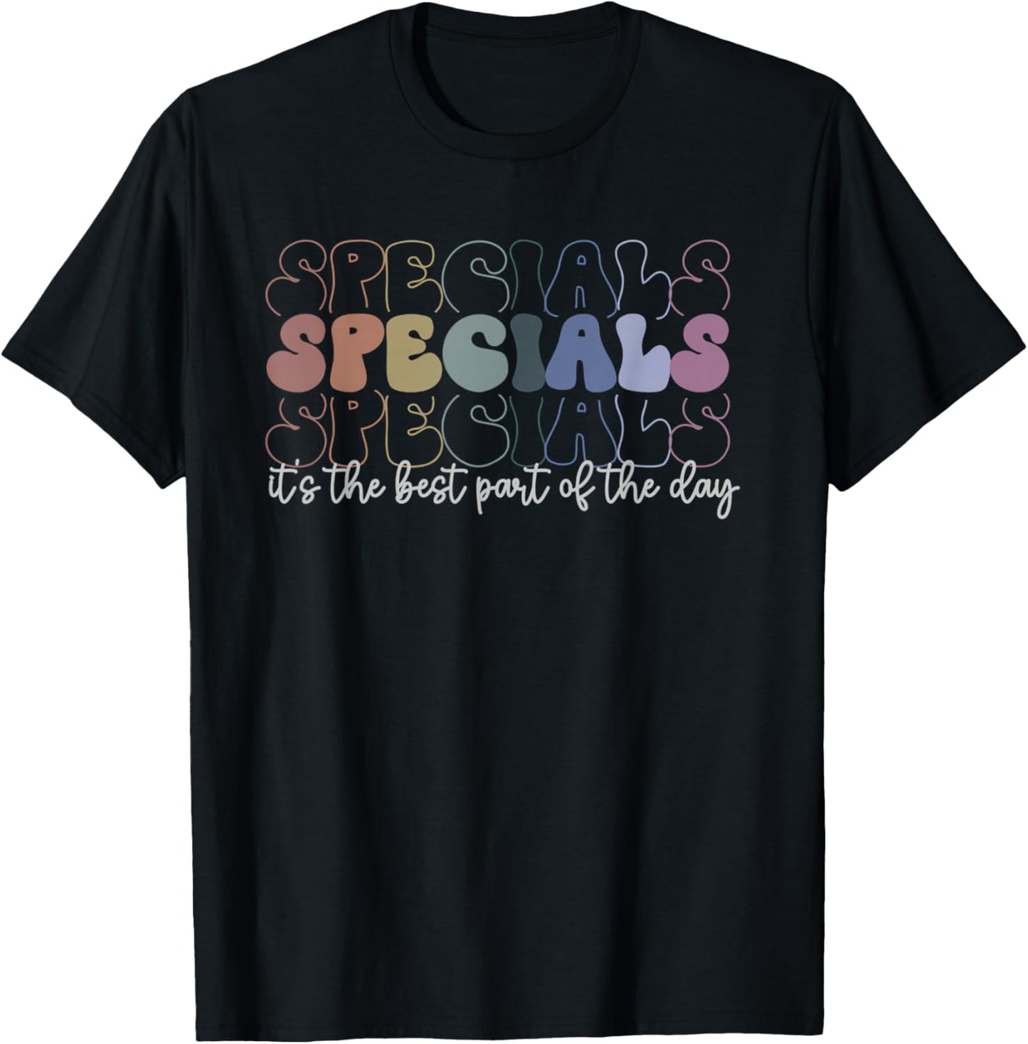 Specials Squad Best Part Of The Day Teacher Back To School T-Shirt - T-Shirt | Black