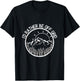 I'd Rather Be Off Grid, Off Grid Happy Camping Mountain T-Shirt - T-Shirt | Black