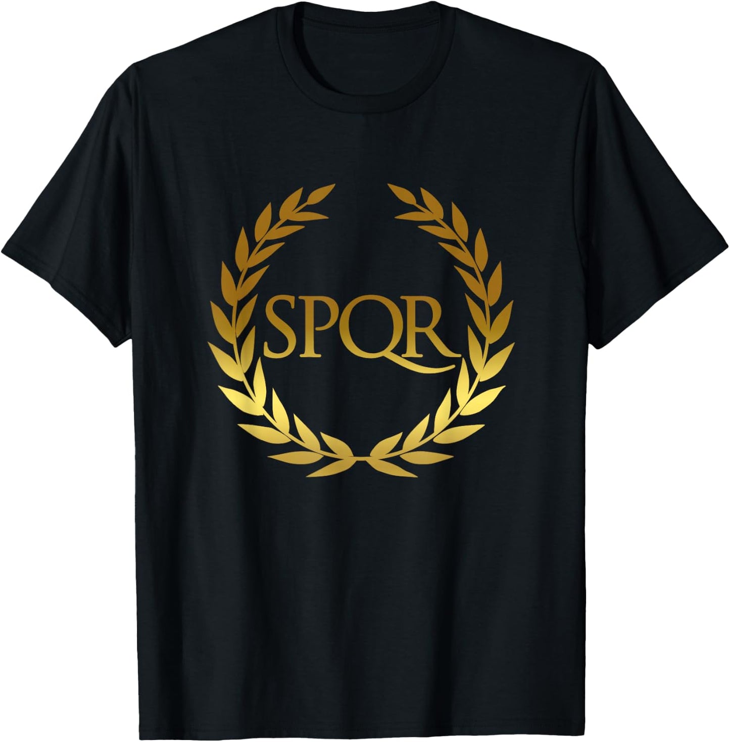 Roman Empire SPQR T-Shirt - T-Shirt | Black