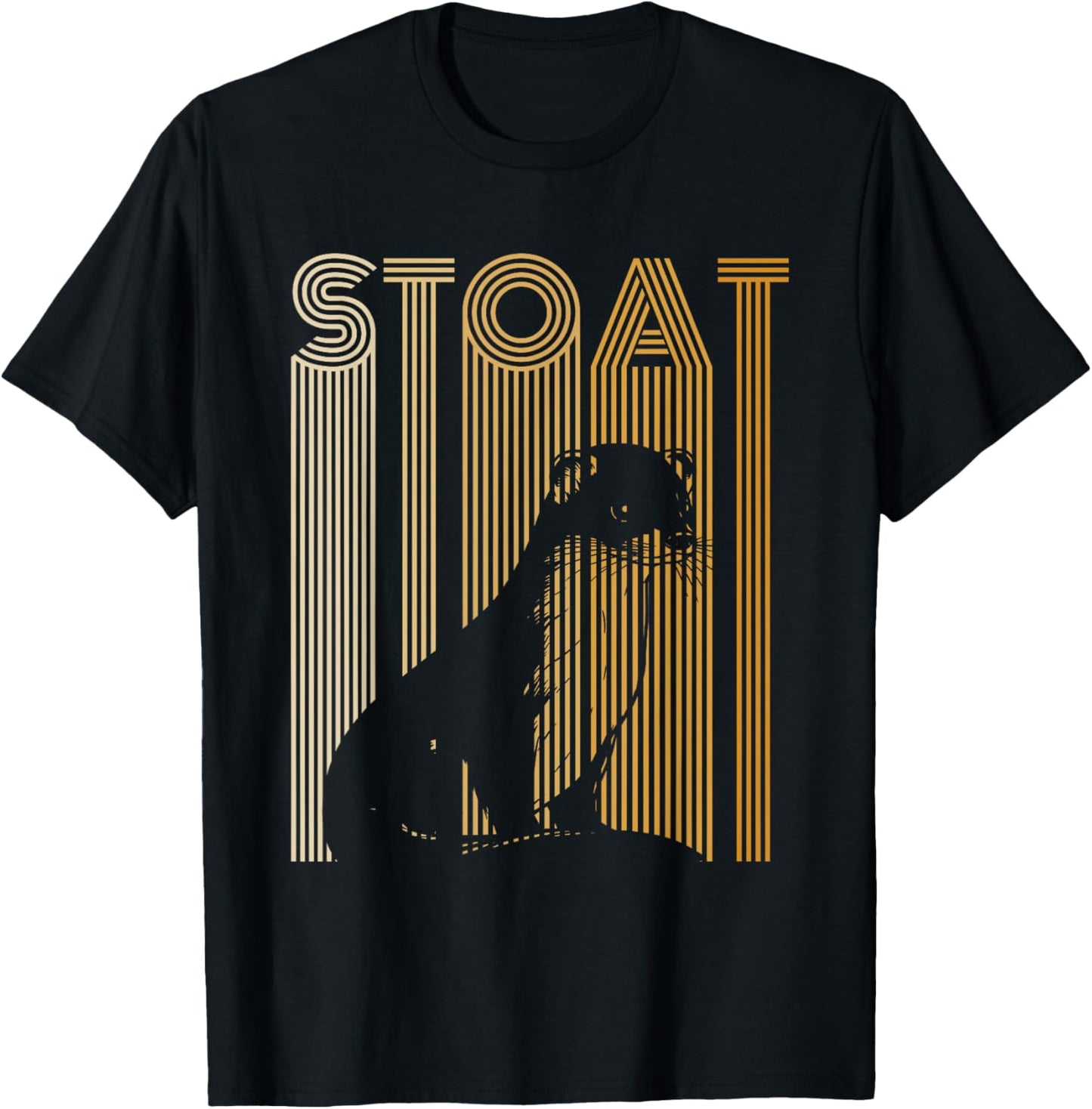 STOAT Design for a Stoat lover T-Shirt - T-Shirt | Black