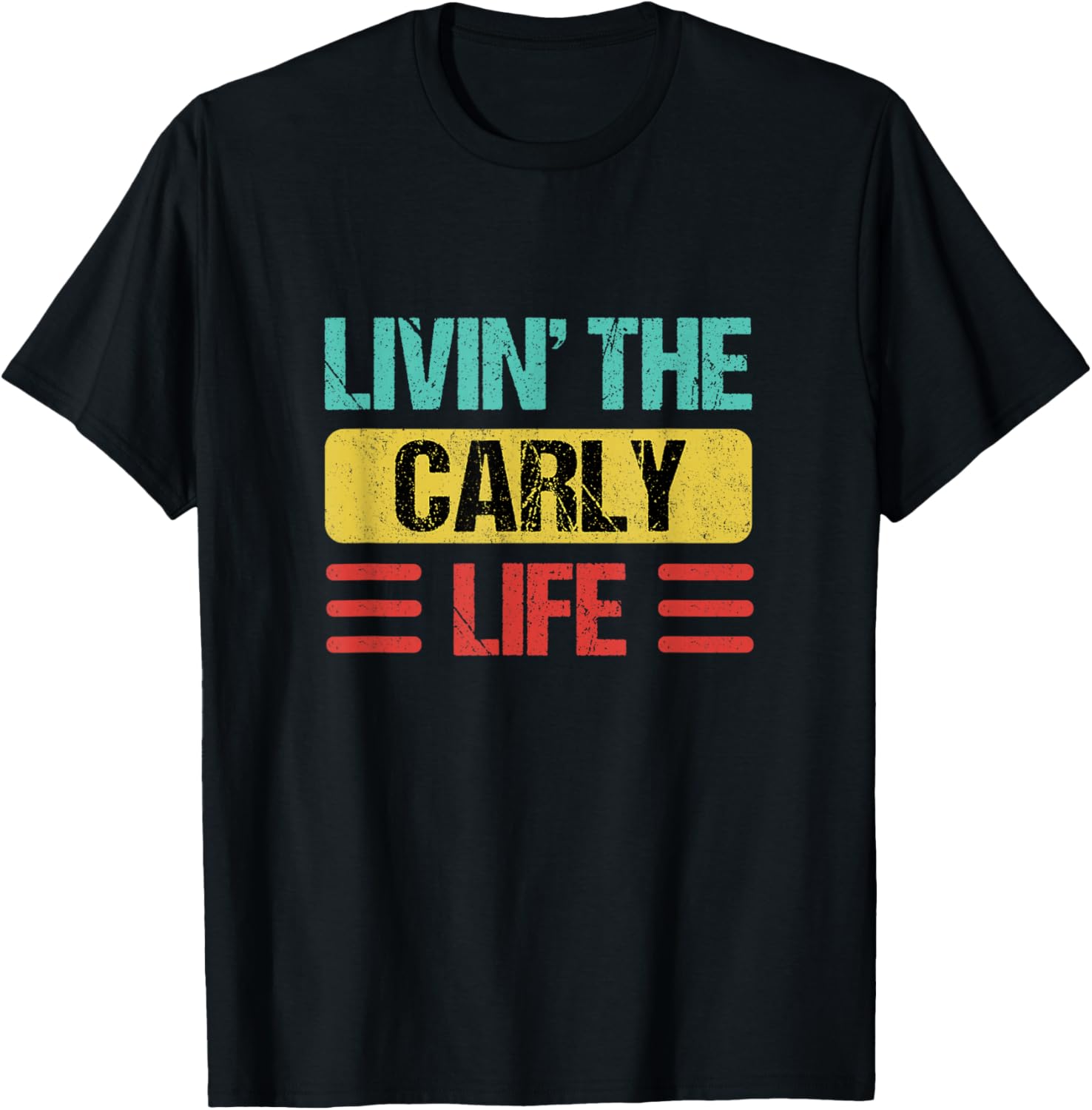 Carly Name T-Shirt - T-Shirt | Black