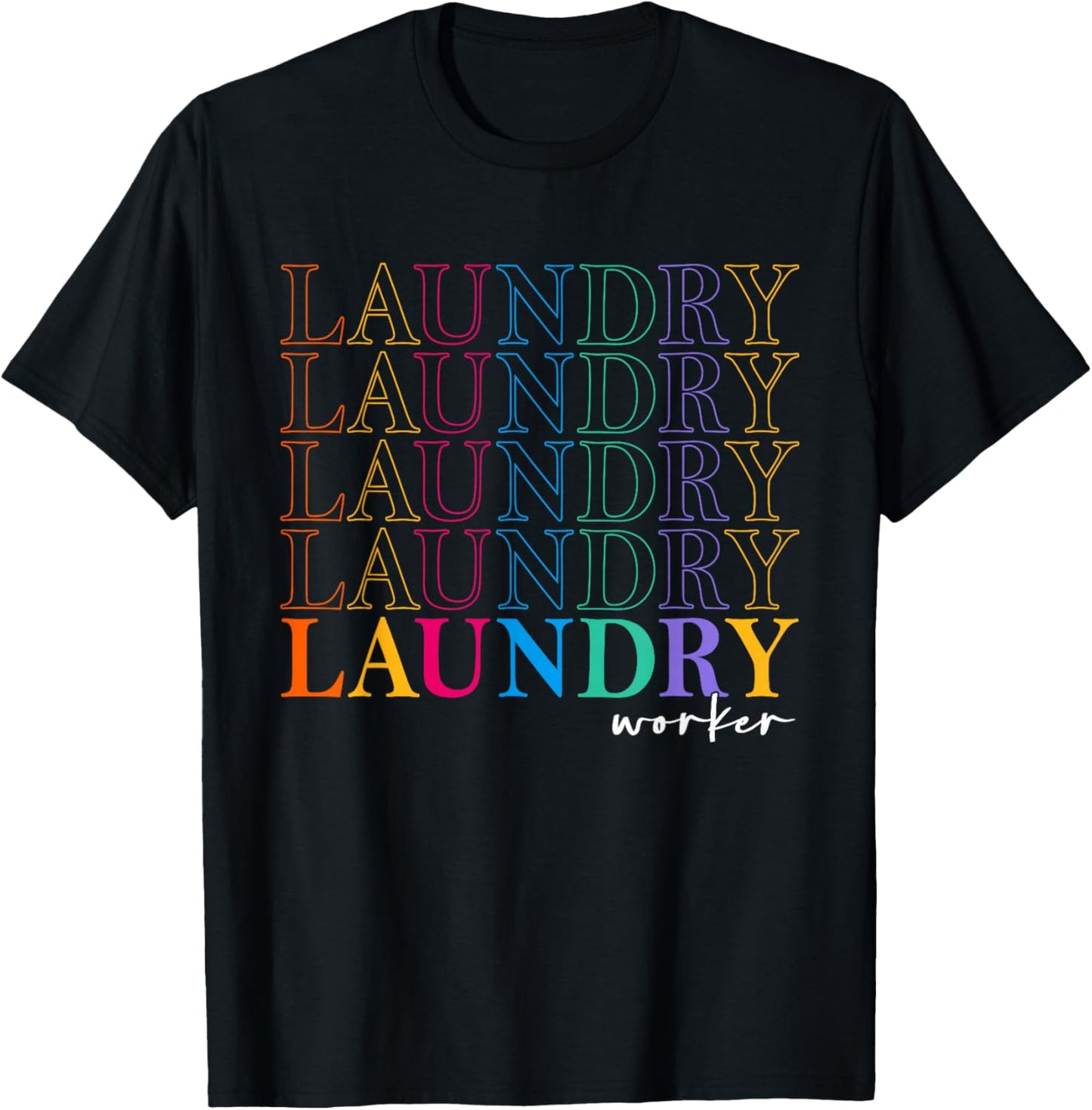 Laundry Worker Appreciation Week Healthcare Men T-Shirt - T-Shirt | Black