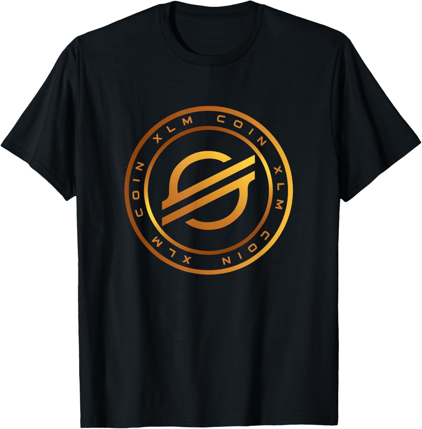 Stellar Lumens crypto HODL XLM coin Digital Money Token Gift T-Shirt - T-Shirt | Black