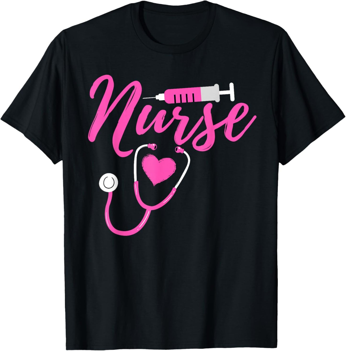 Happy Nurse Week 2025 Wound Care Nurse RN CNA Work Mom Dad T-Shirt - T-Shirt | Black