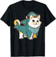Cat Shark Kawaii Kitten Funny Halloween Costume Men Women Kids T-Shirt - T-Shirt | Black