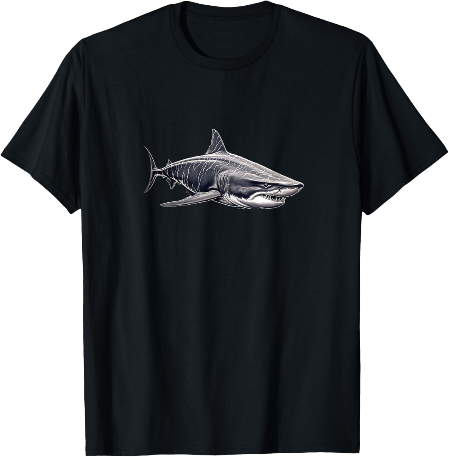 Tiger Shark T-Shirt - T-Shirt | Black