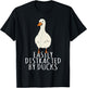Duck - Easily Distracted By Ducks T-Shirt - T-Shirt | Black