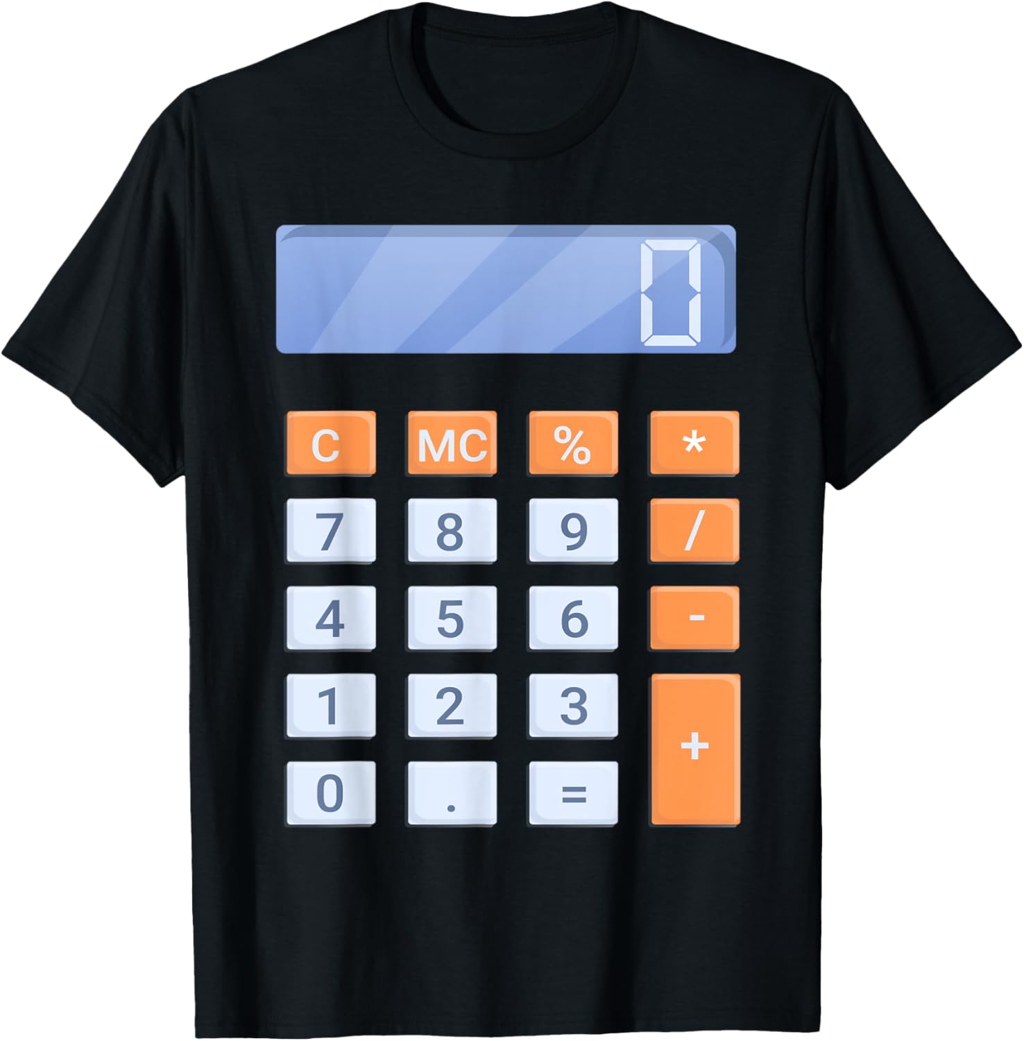 Calculator Halloween Costume T-Shirt - T-Shirt | Black