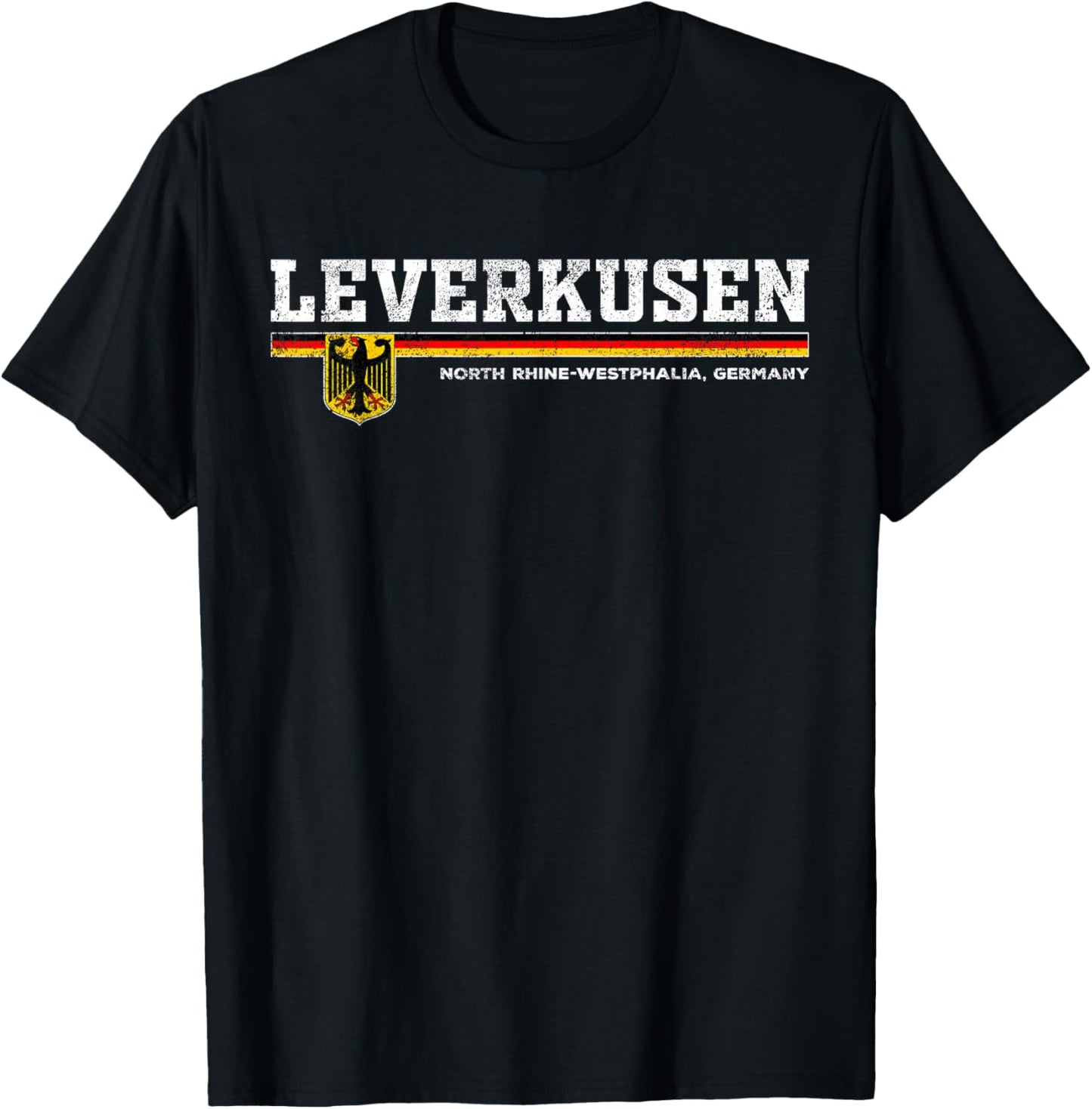 Leverkusen Germany / Deutschland T-Shirt - T-Shirt | Black