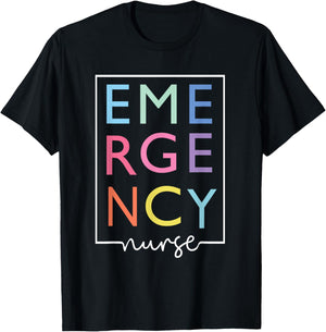 Cool Nurse Emergency Department Emergency Nursing Room T-Shirt - T-Shirt | Black